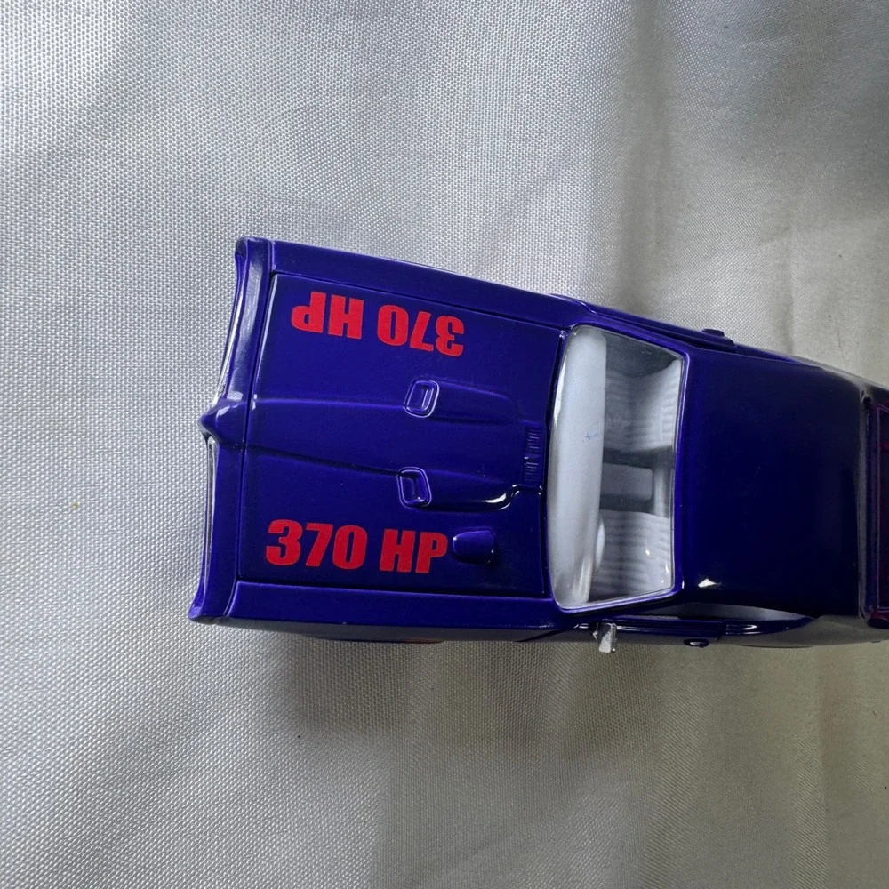Tootsietoy 2000 Purple 1969 Pontiac GTO Judge Diecast 370 HP 6 Inch Muscle Car